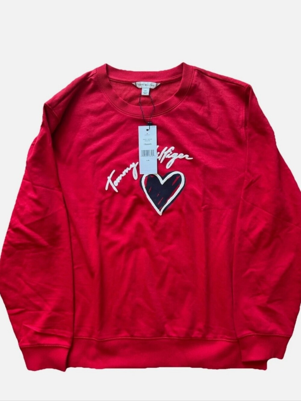 (Ew)Tommy Hilfiger Logo Crewneck Sweatshirt